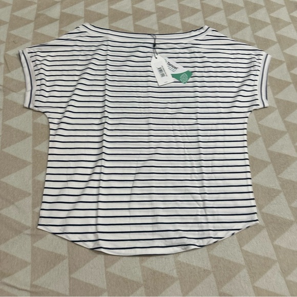 Universal standard dolci stripe boatneck top - Picture 1 of 2